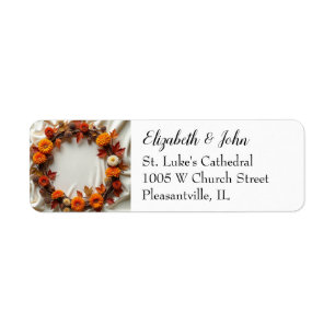 Autumn Bridal Wreath