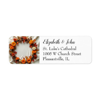 Autumn Bridal Wreath