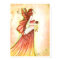 "Autumn Bride" fairy poster print