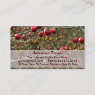 Autumn Business Card