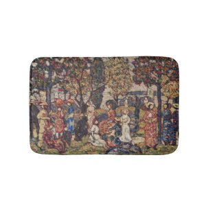 Autumn by Maurice Prendergast, Vintage Fine Art Bath Mat