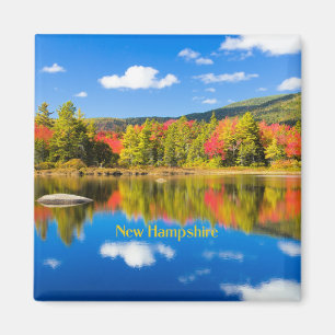 Autumn by the Lake, New Hampshire, Magnet