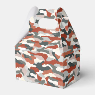 Autumn Camouflage Favor Box