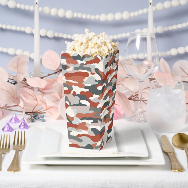 Autumn Camouflage Favor Box (Wedding)