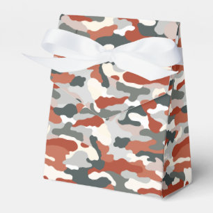 Autumn Camouflage Favor Box