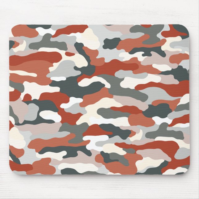 Autumn Camouflage Mouse Pad (Front)