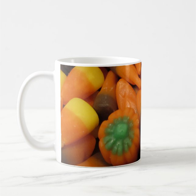 Autumn Candy Corn Mug (Left)