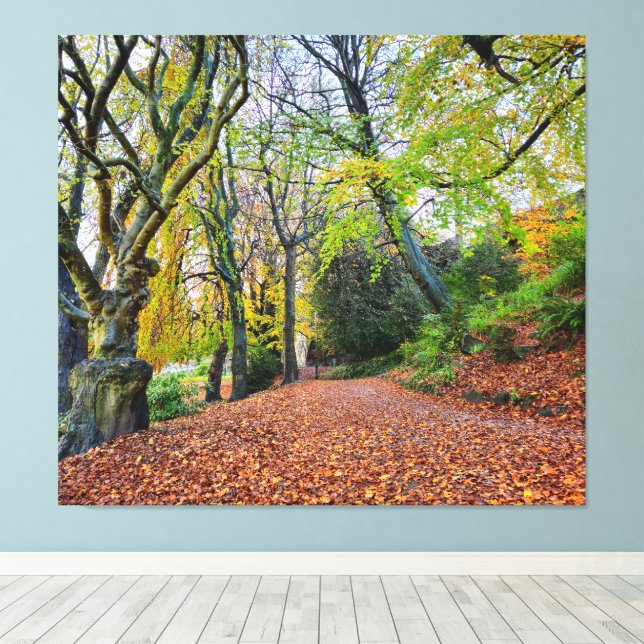Autumn Canvas Print (Insitu(Wood Floor))