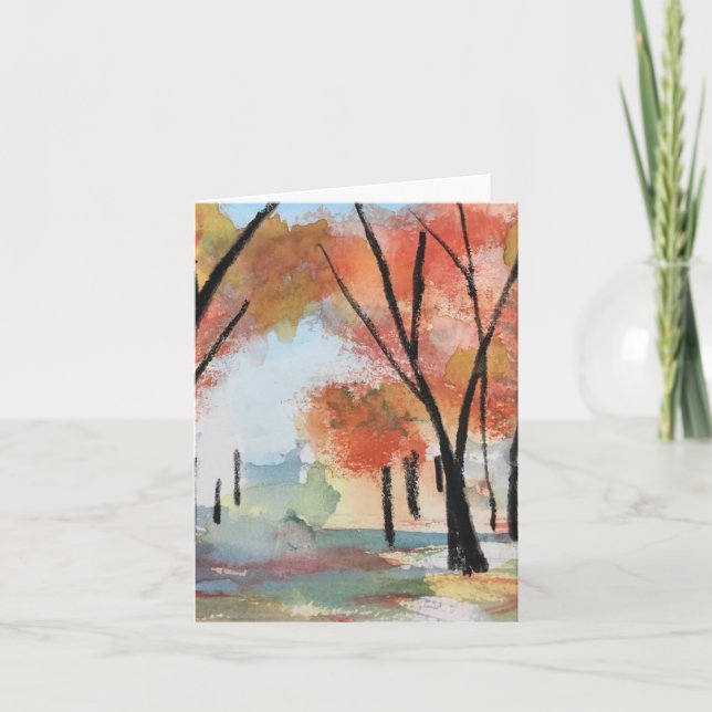 Autumn Card (Front)