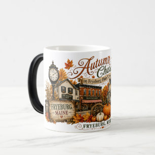Autumn Charm on Fryeburg Main Street Colour Magic Mug