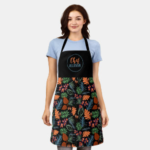 Autumn Chef’s Apron customizable 
