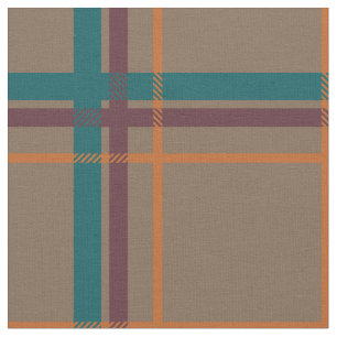 Autumn Chic Plaid Fabric