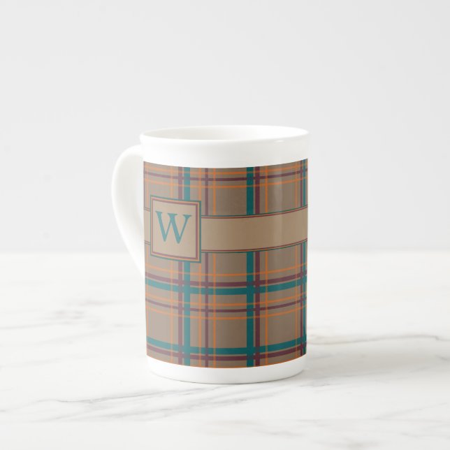 Autumn Chic Plaid Specialty Mug (Front Left)