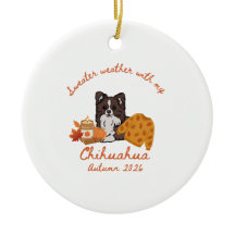 Autumn Chihuahua Hygge