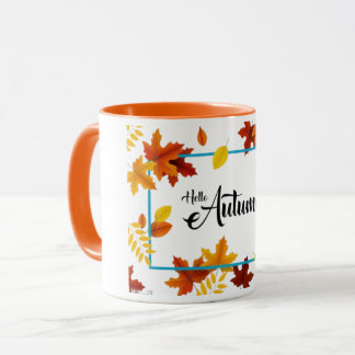 Autumn coffee mug
