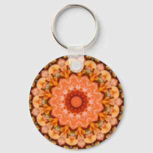 Autumn Colorburst Keychain