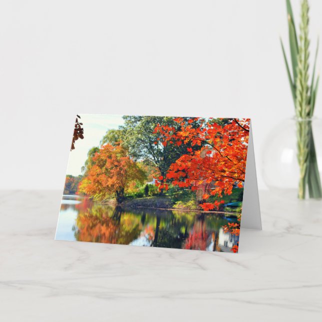 AUTUMN COLORS CARD (Front)