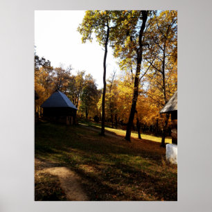Autumn Colors in the Countryside Poster
