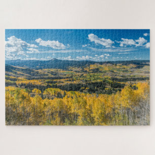 Autumn Colour in Flat Tops Routt National Forest Jigsaw Puzzle