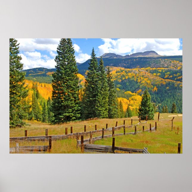 Autumn Colour in the Countryside Poster (Front)