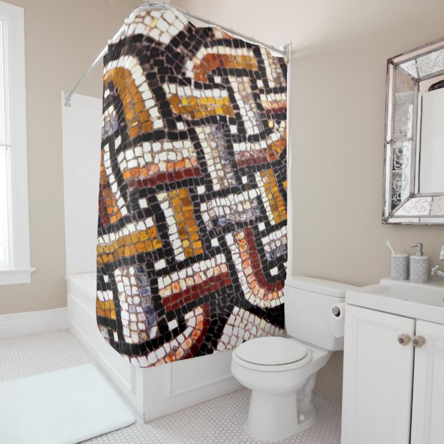 Autumn Colour Roman Mosaic (In Situ)