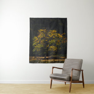 Autumn coloured tree tapestry