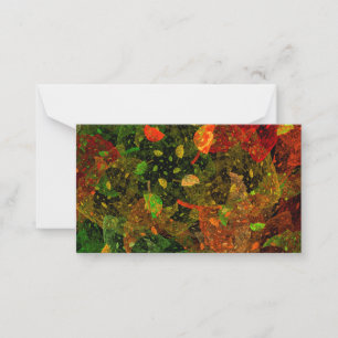 Autumn colourful decorative design card
