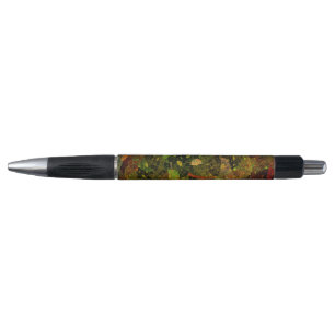 Autumn colourful decorative design pen