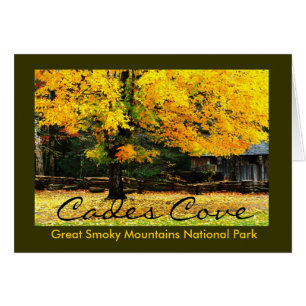 Autumn Colours at Cable Grist Mill Cades Cove