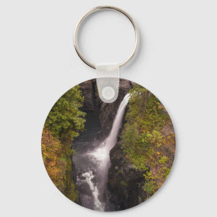 Autumn Colours At The Elk Falls Keychain