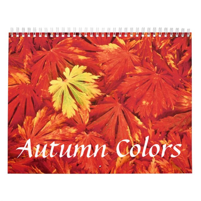 Autumn Colours Calendar (Cover)