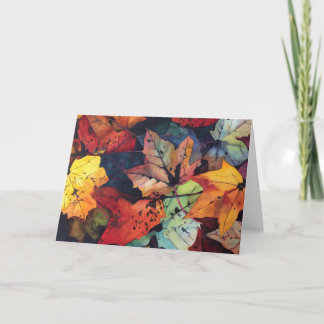 Autumn Colours Card