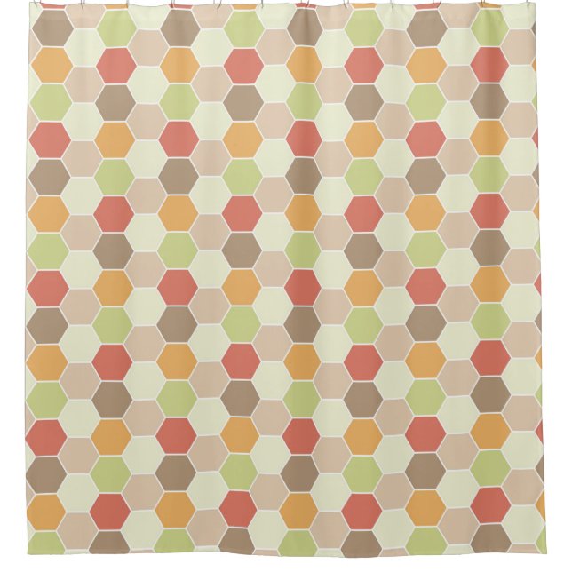 Autumn Colours Honeycomb Pattern (Front)