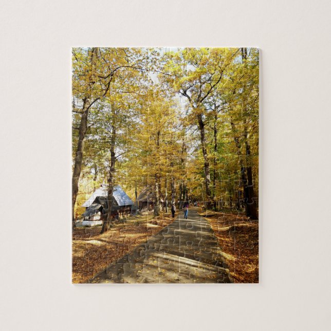Autumn Colours in the Park Jigsaw Puzzle (Vertical)