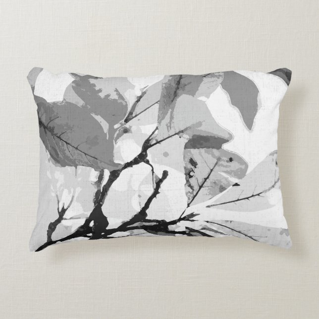 Autumn colours, leaves 2 accent pillow (Front)