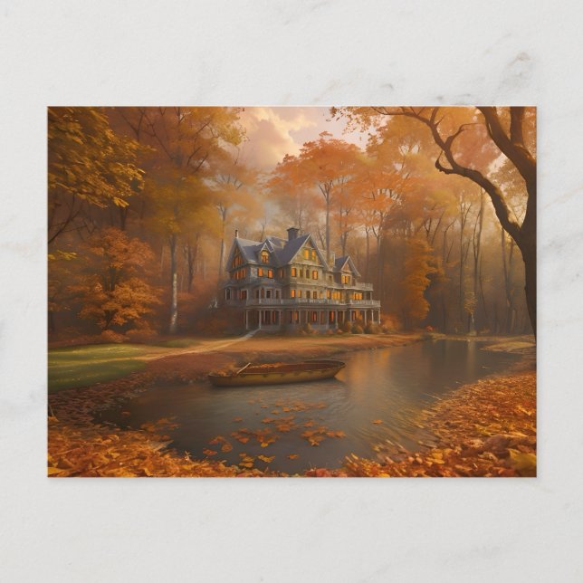 Autumn Colours of Ontario Postcard (Front)