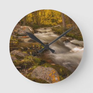 Autumn colours on Crestone Creek Round Clock