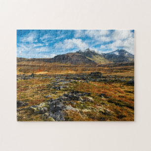 Autumn colours on the landscape jigsaw puzzle