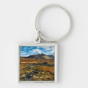 Autumn colours on the landscape keychain