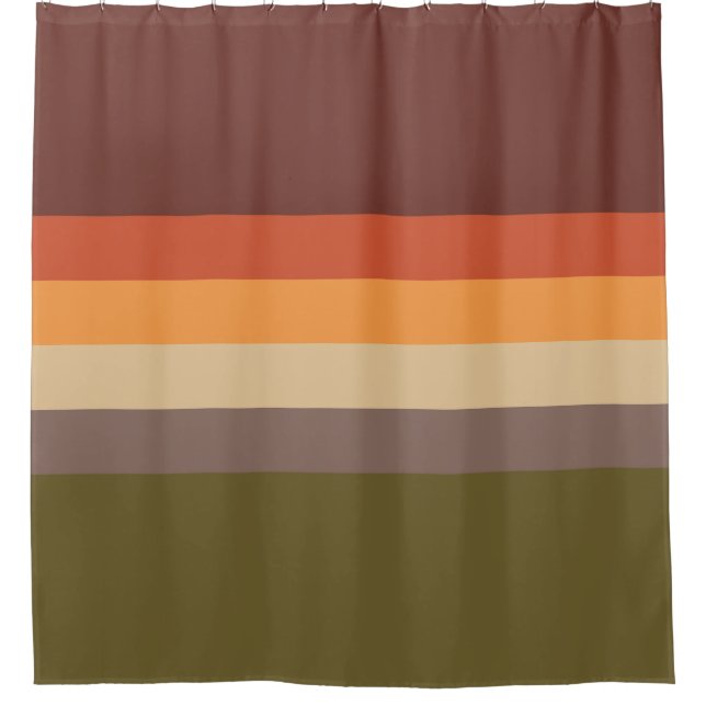 Autumn Colours - Red Orange Yellow Tan Green Brown (Front)