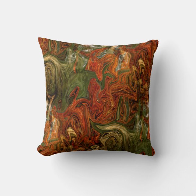 Autumn colours... throw pillow (Front)