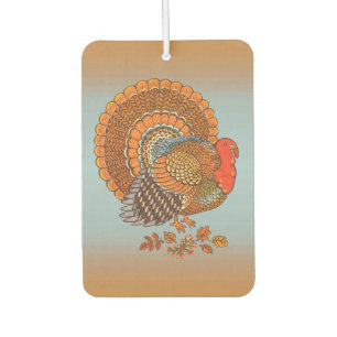 Autumn Colours Turkey Leaves Thanksgiving Air Freshener
