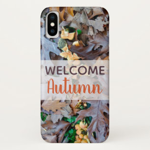 Autumn colours with fallen leaves brown foliage Case-Mate iPhone case