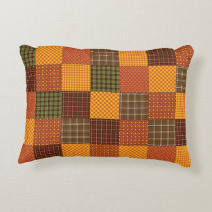 Autumn Comfort Quilt Accent Pillow