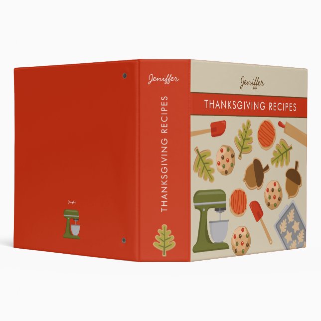 AUTUMN COOKIES BINDER (Background)