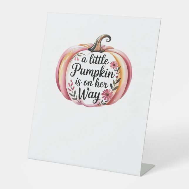 Autumn Coquette Mama – Cozy Fall Aesthetic with Bo Pedestal Sign (Front)