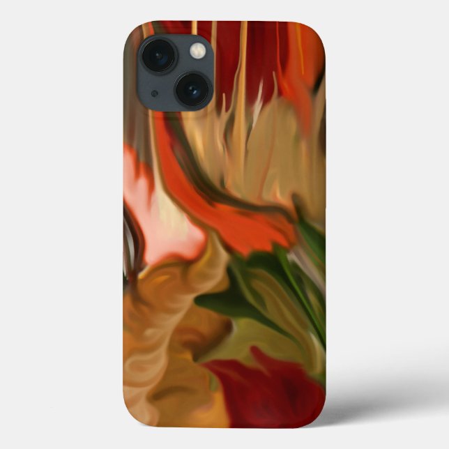 Autumn Cornucopia Abstract Art Case-Mate iPhone Case (Back)