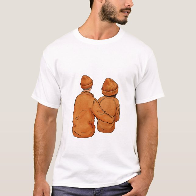 Autumn couple T-Shirt (Front)