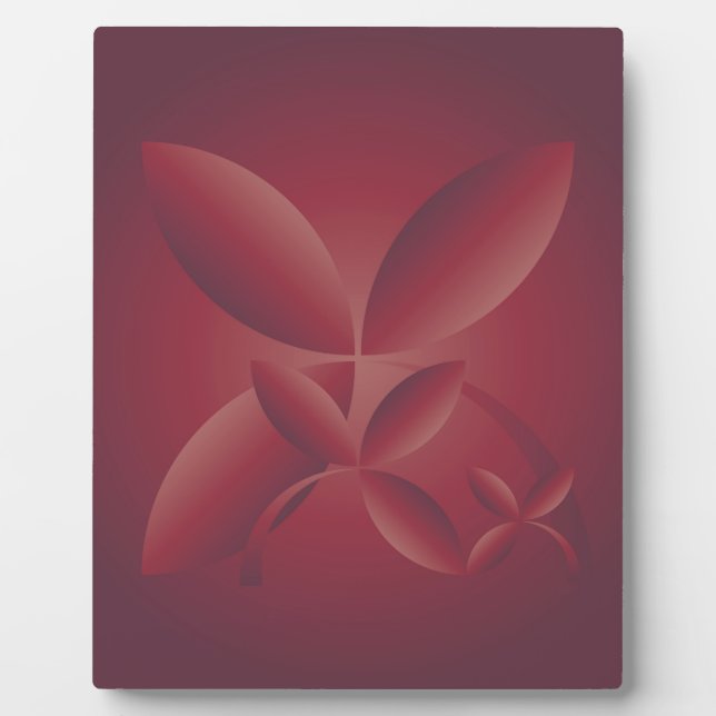 autumn crimson plaque (Front)
