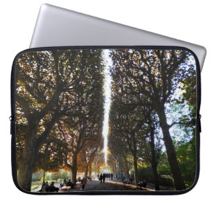 Autumn day in Paris Laptop Sleeve